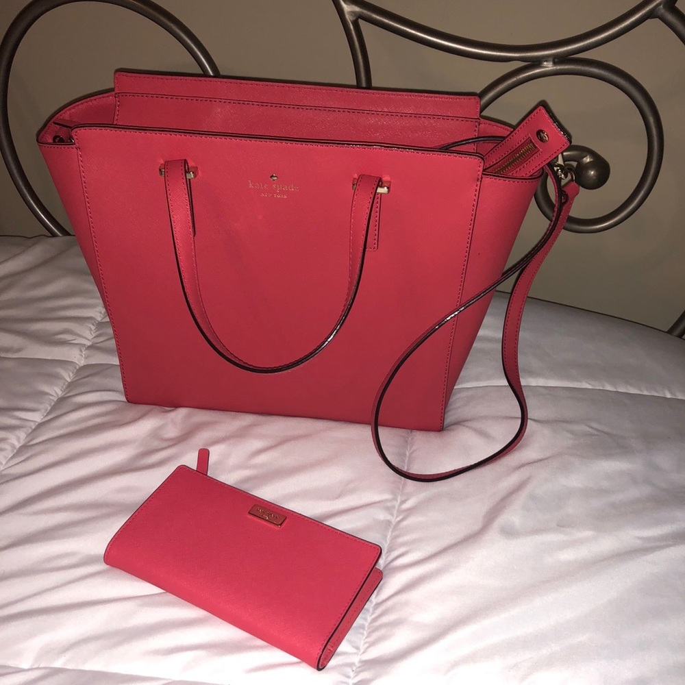 Kate Spade coral bag